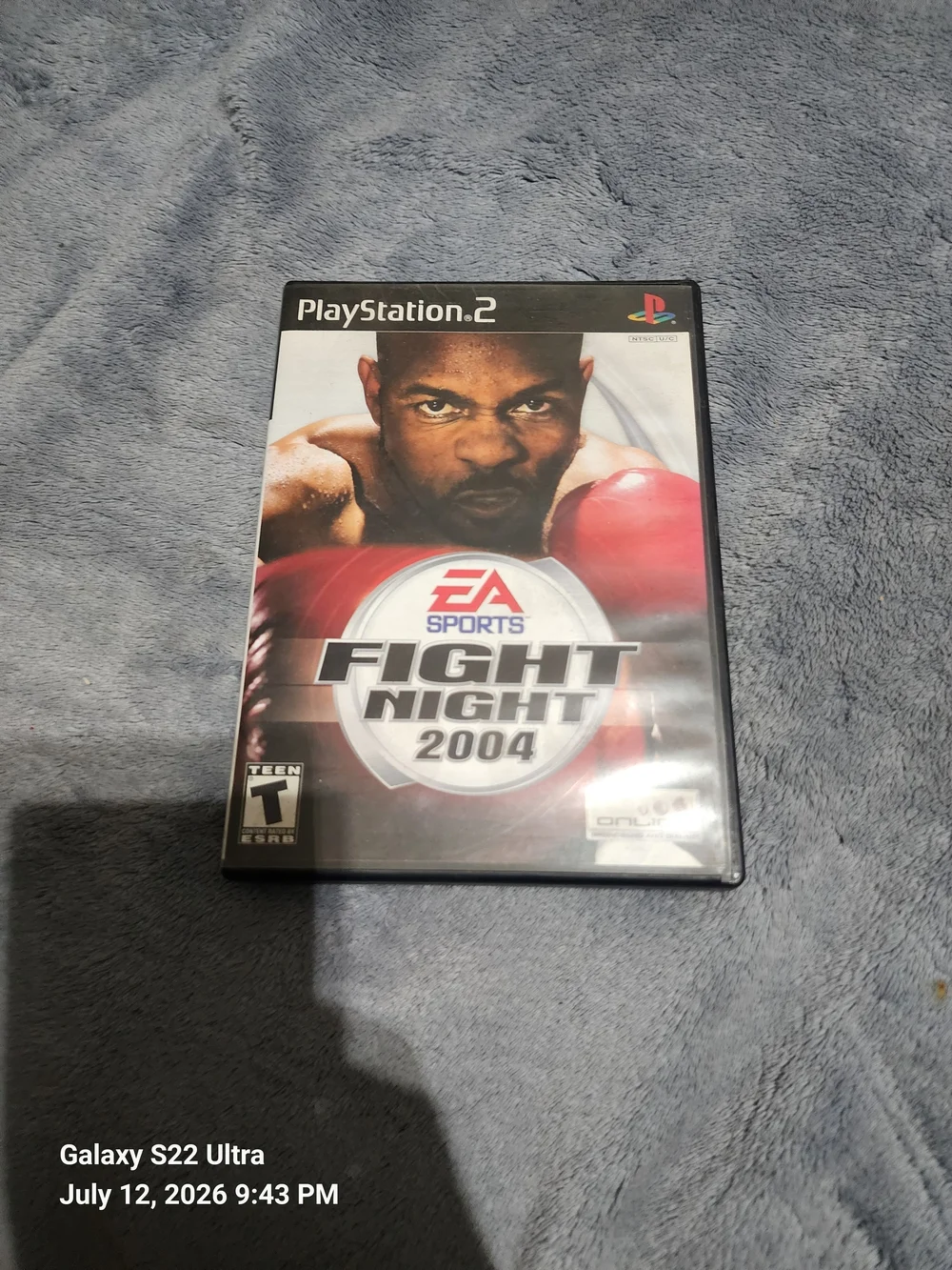 Fight Night 2004 PlayStation 2 Game - Red/Black